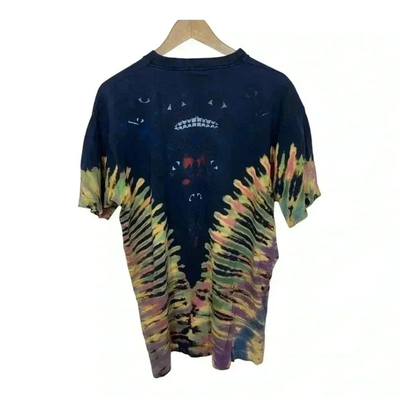 Totem pole 90s tie dye t shirt Deadhead single stitch 90s size XL - Picture 2 of 4